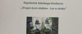 SZKOLNY KONKURS "DRUGIE ŻYCIE SŁOIKÓW - LAS W SŁOIKU"