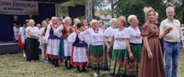 Na dożynkach w Krasnej…