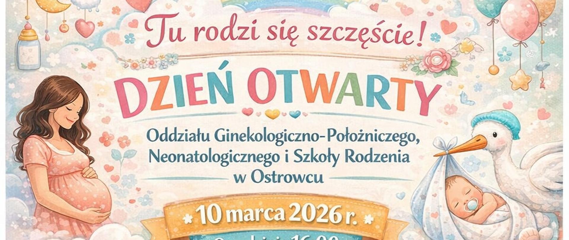 Dzień otwarty Oddziału Ginekologiczno-Położniczego, Neonatologicznego i Szkoły Rodzenia 