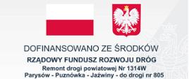 Przebudowa drogi 1314W