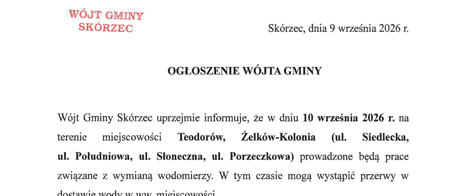 wymiana wodomierzy