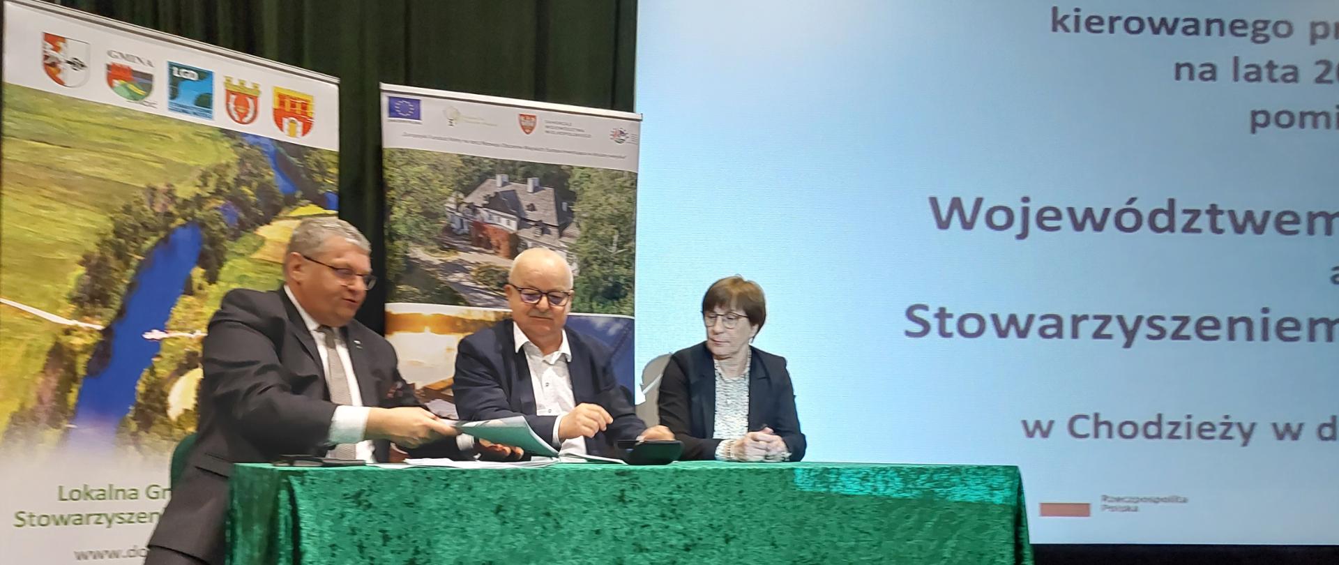 Podpisanie umowy o przyznanie pomocy