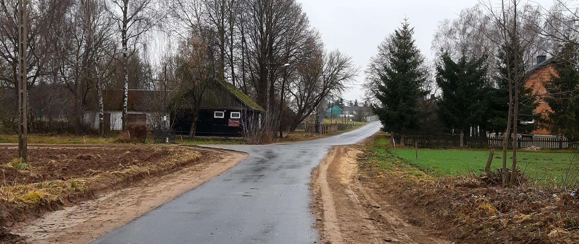 Nowa nawierzchnia asfaltowa