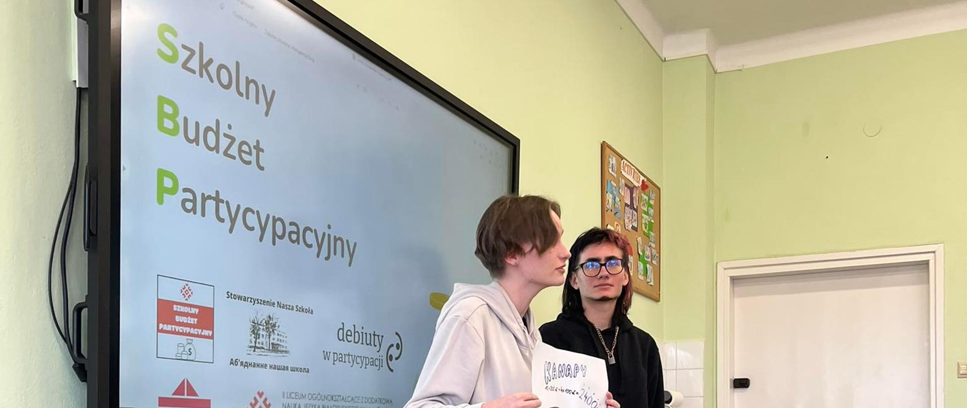 Prezentacja założeń szkolnego budżetu partycypacyjnego